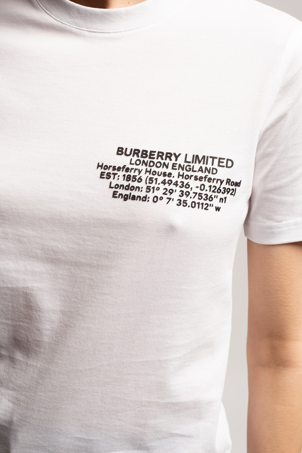 burberry Cases Logo T-shirt